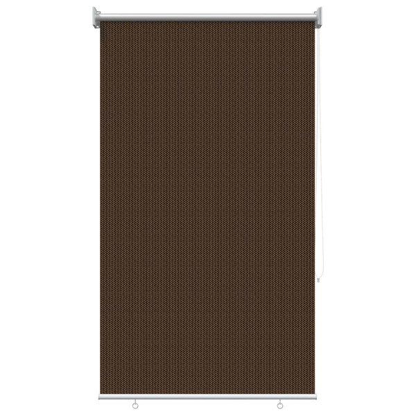 Ulkokäyttöinen rullakaihdin 90 % UV-suojalla Ruskea 80 x 230 cm