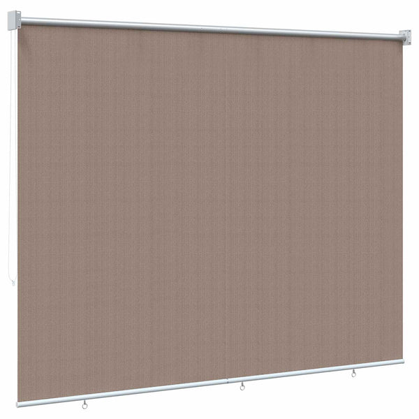 Ulkokäyttöinen rullakaihdin 90 % UV-suojalla Taupe 200 x 230 cm