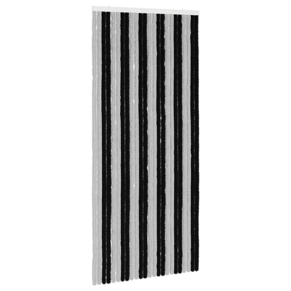 Hyönteiskangas Chenille Harmaa ja musta 100 x 220 cm 100% PP