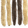 Hyönteiskangas Chenille Tumma ruskea ja beige 56 x 200 cm