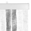 Hyönteiskangas Chenille Harmaa ja valkoinen 90 x 220 cm 100% PP