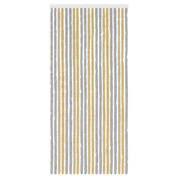 Hyönteiskangas Chenille Harmaa ja beige 90 x 200 cm 100% PP
