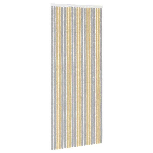 Hyönteiskangas Chenille Harmaa ja beige 90 x 220 cm 100% PP