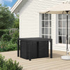 Puutarhan ruokatuolit 2 pcs Antrasiitti 53 x 47 x 88,5 cm PP