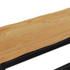 Ruokapenkki EKAI Musta 91,5 x 29 x 45,5 cm Täysi mänty