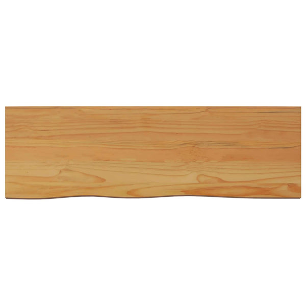Konsolipöytä EKAI valkoinen 112 x 35 x 76 cm Täysi mänty