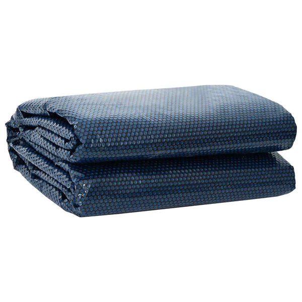 Aurinkokansi Ø 600 cm 110 μm Pyöreä PE Musta ja Sininen