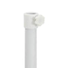 Aurinkovarjon Jalusta valkoinen Teräs for 25-32 mm Pole