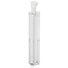 Aurinkovarjon Jalusta valkoinen Teräs for 25-32 mm Pole