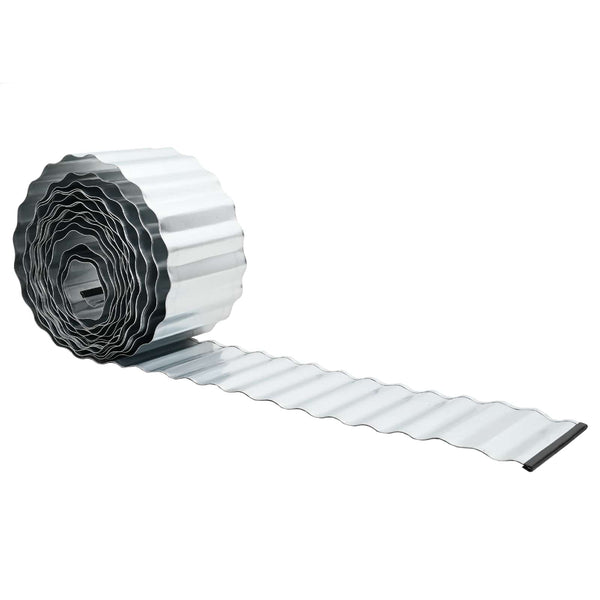 Nurmireunus 10 m x 10 cm Galvanoitu teräs Hopea