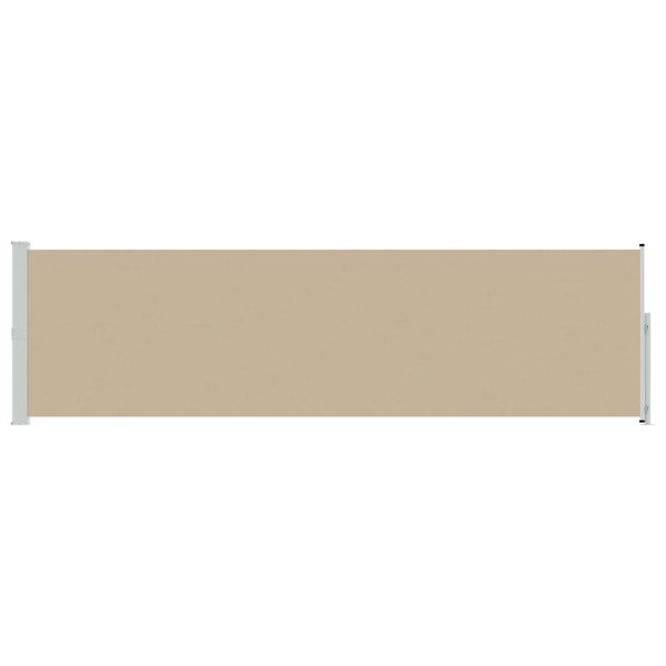 Käytäväverho Beige 500 x 117 cm Polyesteri