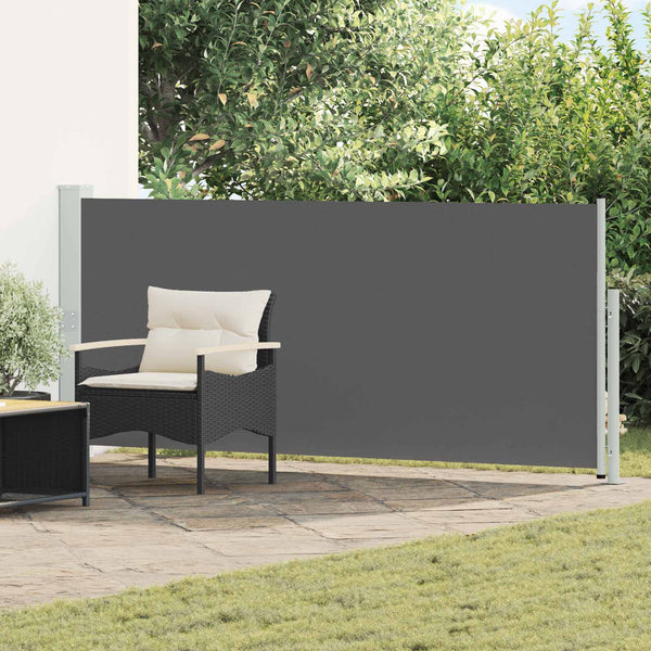 Käytäväverho Antrasiitti 500 x 140 cm Polyesteri