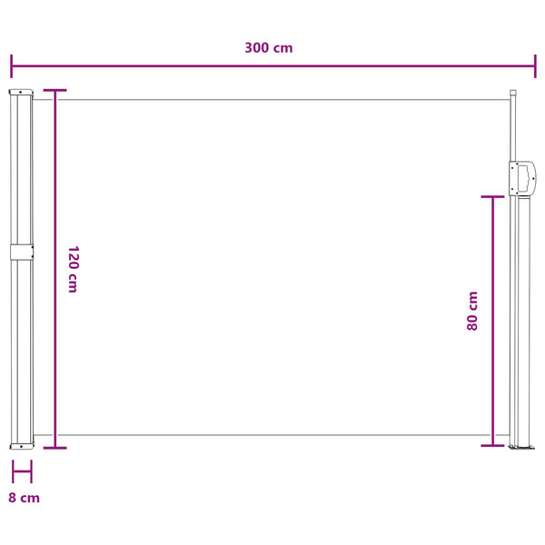 Käytäväverho Hiekka 300 x 117 cm Polyesteri