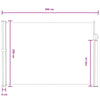 Käytäväverho Hiekka 300 x 200 cm Polyesteri