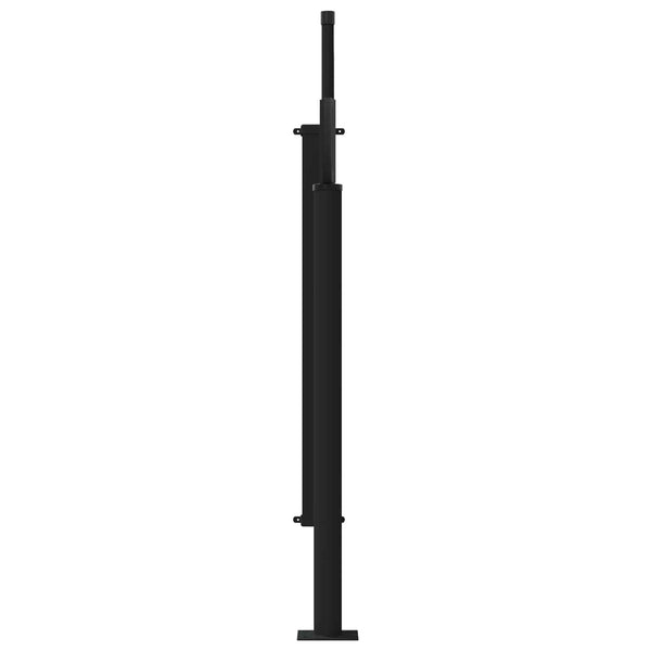 Käytäväverho Harmaa 500 x 100 cm Polyesteri