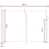 Käytäväverho Hiekka 500 x 180 cm Polyesteri