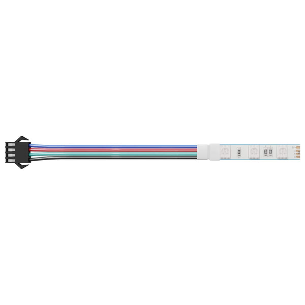 LED-nauha 2 kpl Musta ja monivärinen Kupari ja muovi
