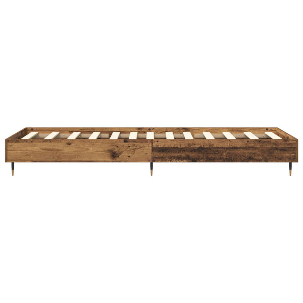 Sängyn runko Vanha puu 80 x 200 cm Tekninen puu