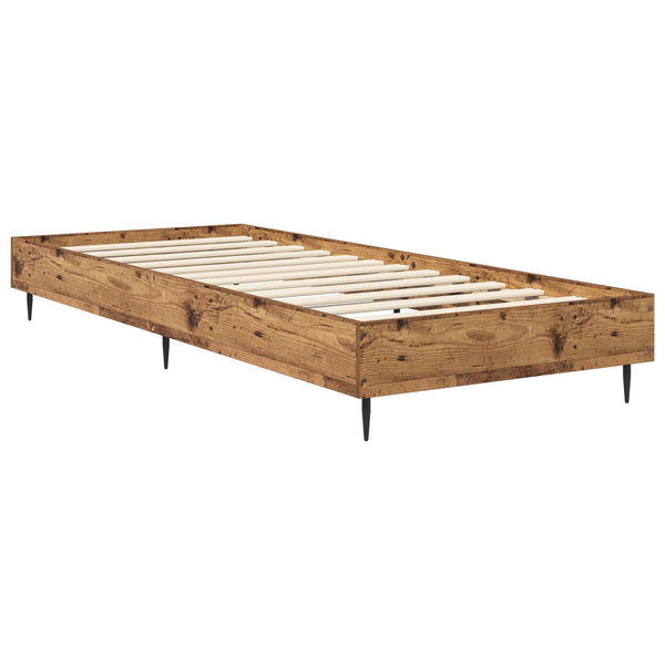 Sängyn runko Vanha puu 80 x 200 cm Tekninen puu