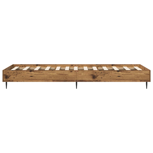 Sängyn runko Vanha puu 80 x 200 cm Tekninen puu