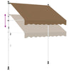 Manuaalinen vedettävä varjo Beige 300 cm