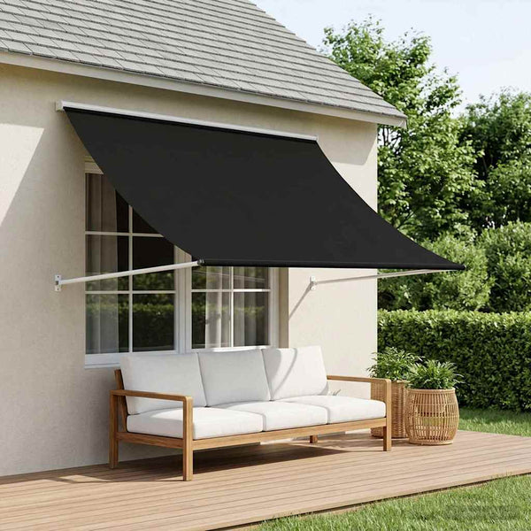 Aurinkovarjo Musta 350 x 150 cm