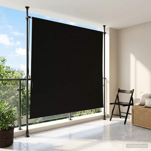 Ulkorullaverho Musta 150 x 270 cm