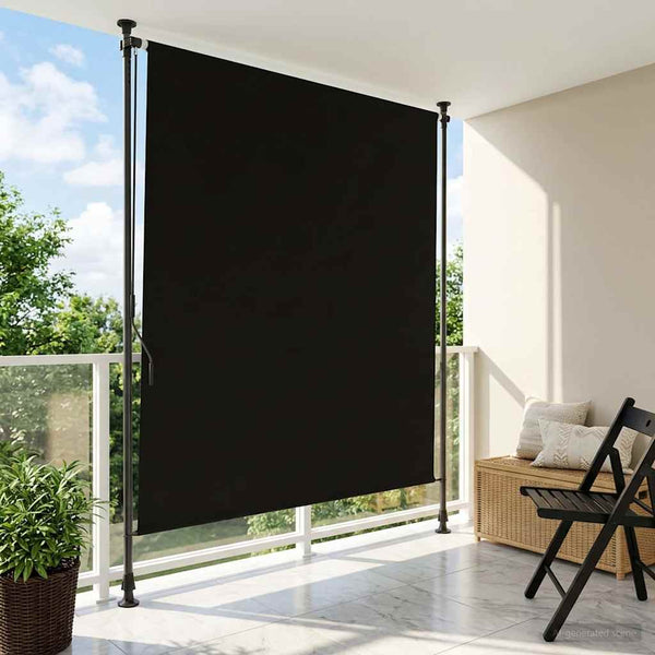 Ulkorullaverho Musta 200 x 270 cm