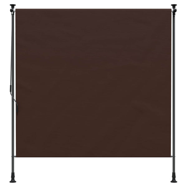 Ulkorullaverho Ruskea 120 x 270 cm