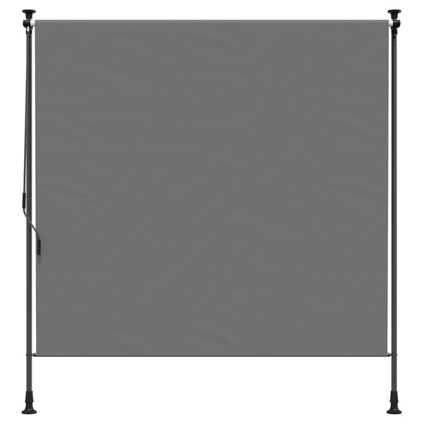 Ulkorullaverho Vaaleanharmaa 100 x 270 cm
