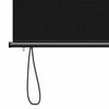 Rullaverho Musta 60 x 250 cm Kangas ja Alumiini