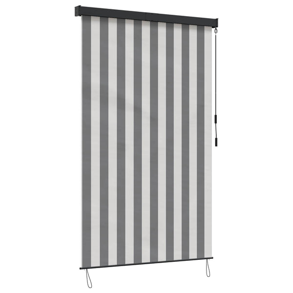 Rullaverho Antrasiitti ja Valkoinen 80 x 250 cm