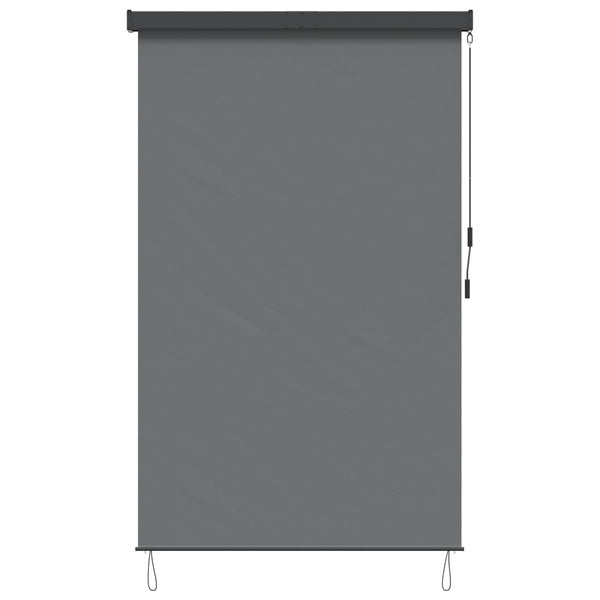 Rullaverho Vaaleanharmaa 120 x 250 cm Kangas ja Alumiini