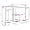 Akvaarioteline CORONA Ruskea 101,5 x 37 x 73 cm 300 kg