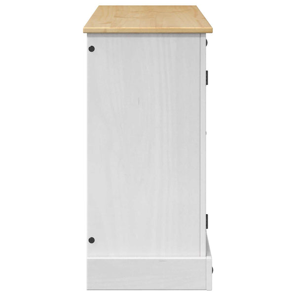 Akvaarioteline CORONA Valkoinen ja ruskea 101,5 x 37 x 73 cm