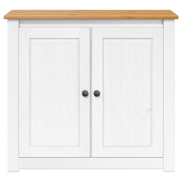 Akvaarioteline PANAMA Valkoinen ja ruskea 81 x 36 x 73 cm