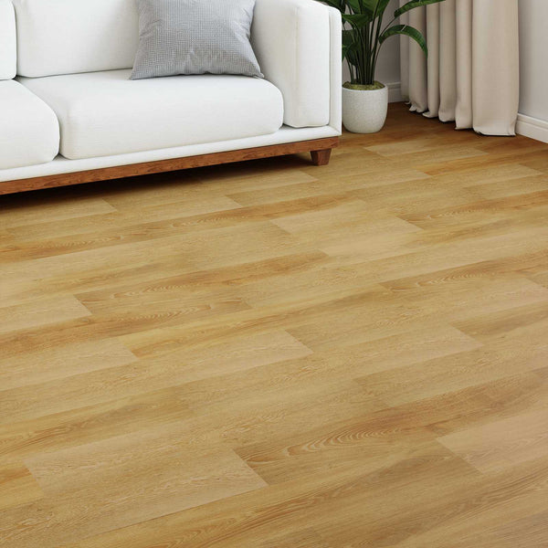 Laminaattilattia Kultainen ruskea 101 x 20 x 0,8 cm 5 kpl