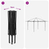 Gazebo Ilman Sivuseinää 2,6 x 2,6 m