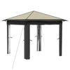 Gazebo Ilman Sivuseinää 2,6 x 2,6 m