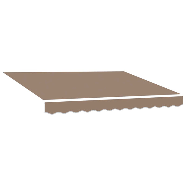 Markiisin vaihtokangas Taupe 481 x 345 cm Polyesteri