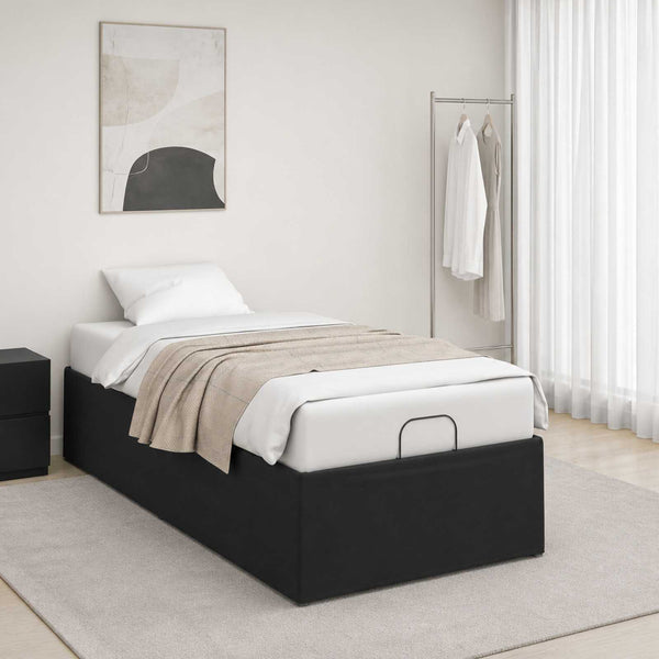 Sähkösäätöinen sänky runko Musta 190 x 90 x 33,5 cm Teräs