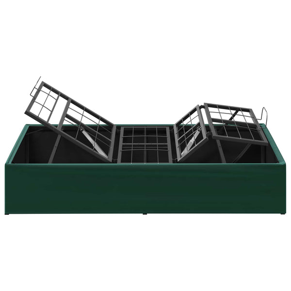 Sähkösäätöinen sänky runko Metsänvihreä 200 x 70 x 33,5 cm