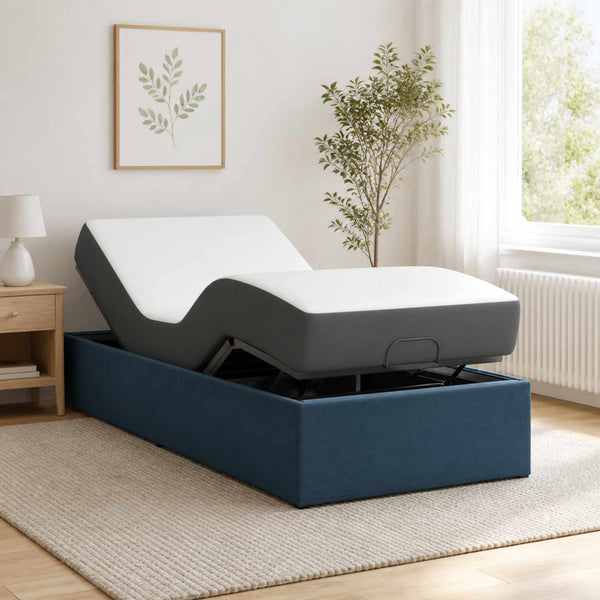 Sähkösäätöinen sänky runko Sininen 200 x 70 x 33,5 cm Teräs