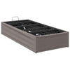 Sähkösäätöinen sänky runko Taupe 200 x 80 x 33,5 cm Teräs