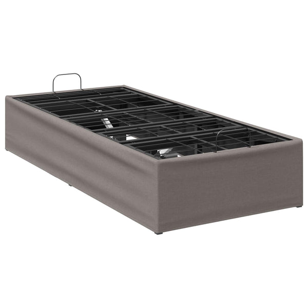 Sähkösäätöinen sänky runko Taupe 200 x 80 x 33,5 cm Teräs