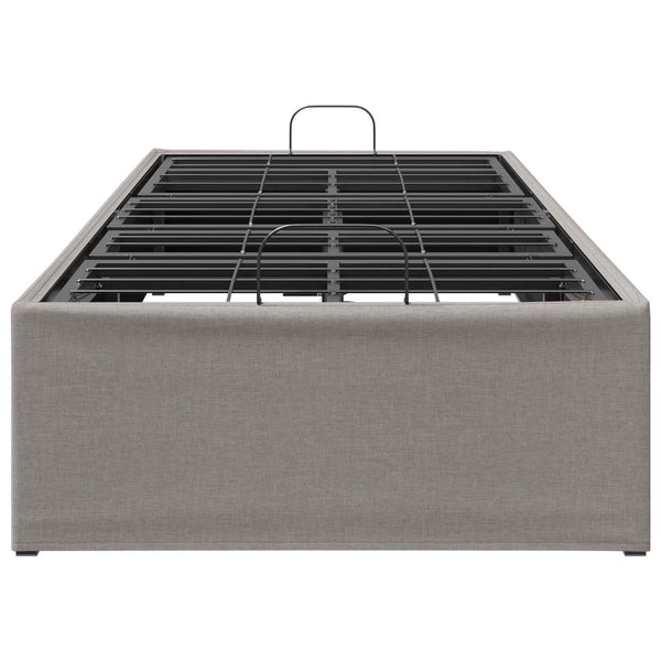 Sähkösäätöinen sänky runko Taupe 200 x 80 x 33,5 cm Teräs