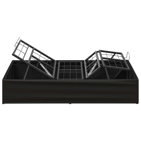Sähkösäätöinen sänky runko Musta 200 x 80 x 33,5 cm Teräs