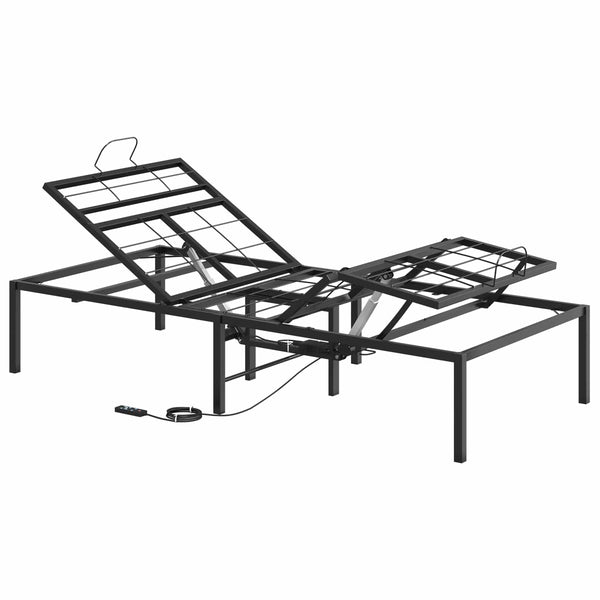 Sähkösäätöinen sänky runko Musta 200 x 80 x 33,5 cm Teräs