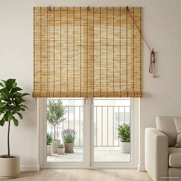 Rullaverho Luonnollinen 140 x 220 cm Ruoko
