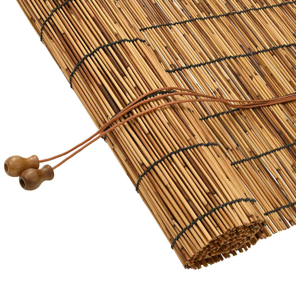 Rullaverho Ruskea 80 x 220 cm Ruoko